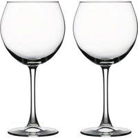 Havendro 2x 655ml Enoteca Wine Glasses for Red & White Wine Party Gift Set in Clear