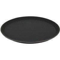 Havendro Non-Slip Textured Rubber Serving Tray Barware Drinks 28cm Black