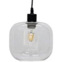 Havendro Modern Clear Glass Easy Fit Pendant Shade Ceiling Lightshade