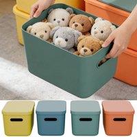 EONLION 4Pcs Colorful Storage Box Plastic With Lid | Size: 500mm