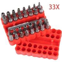FLAVORA 33PC SCREWDRIVER SECURITY BIT SET in Silver | Size: 10000mm x 520mm