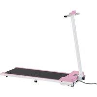 FLAVORA Pink Walking Pad Treadmill Electric Foldable | Size: 0-12 m