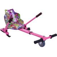 FLAVORA Pink Grafitti-Balancing Hoverboard Seat | Size: 0-12 m
