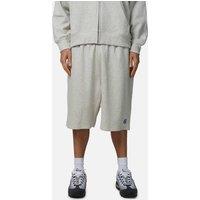 Good For Nothing Men's Baggy Monogram Jersey Shorts in Grey | Size: Medium