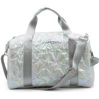 Capezio Women's Metallic Star Travel Duffle in Metallic Silver