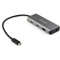 StarTech 4-port Usb-c Hub With 2x Usb-a & 2x Usb-c in Black