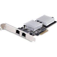 StarTech.com 2-port 10gbe Pcie Network Adapter Card in Black