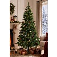 ExtraStar 6FT Artificial Christmas Tree with Foldable Stand