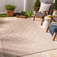 Livabliss Tuareg-Vintage Beige Traditional Boho In- & Outdoor Jute-Look Rug | Size: 160 cm x 215 cm
