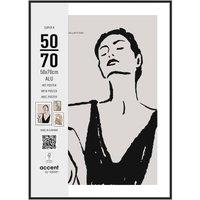 nielsen Super 8 Aluminium 20x28 Picture Frame (50x70cm) with Modern Art Print in Black | Size: 50x70 cm