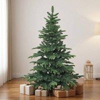 STILVORA 5ft Artificial Christmas Tree with Hinged Branches in Green