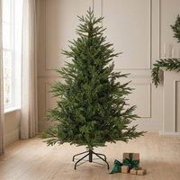 STILVORA 5ft Artificial Christmas Tree with Hinged Branches in Green