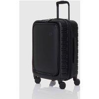 Nere Travel Unisex Stori Front Open Cabin Suitcase Black