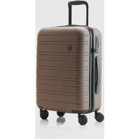 Nere Travel Unisex Stori Cabin Suitcase Mocha in Tan