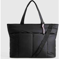 Nere Travel Unisex Coated Tote Bag Black