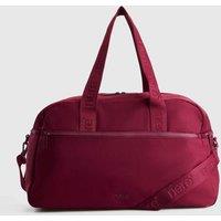 Nere Travel Unisex Bondi Nylon Carry On Bag Cherry in Crimson