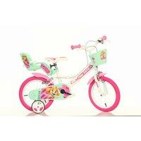 Dino Bikes Paw Patrol 12in Girls Bike - White/Pink in White
