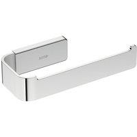 Cosmic Toilet Roll Holder, Chrome, Self-Adhesive option, Nea Collection in Grey