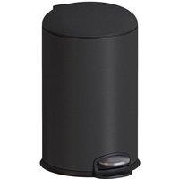 Cosmic Bathroom Bin 5L Bucket Matt Black Essentials Collection