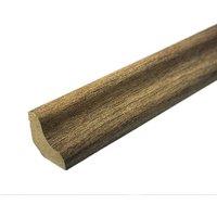 Vinyl Flooring UK Scotia Beading Port Oak Waterproof (2.4m Length) Pack of 5 in Brown