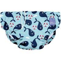 Bambino Mio Reusable Swim Nappy for Babies & Toddlers in Light Blue | Size: 2-3 Years