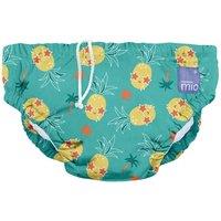 Bambino Mio Reusable Swim Nappy for Babies & Toddlers in Green | Size: 6-12 m