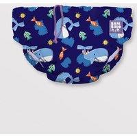 Bambino Mio Reusable Swim Nappy for Babies & Toddlers in Dark Blue | Size: 2-3 Years