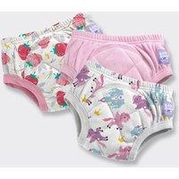 Bambino Mio Potty Training Pants for Girls & Boys - 3 Pack in Light Pink | Size: 3-4 Years