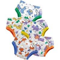 Bambino Mio Potty Training Pants - Training from Nappies to Undies - 5 Pack in Orange | Size: 3-4 Years