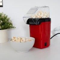 Menkind Treat Factory Popcorn Maker Vibrant Red Quick Snacking Machine