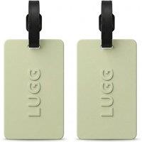 Lugg age Tags - Suitcase ID Tags for Travel in Green | Size: 2 Pack
