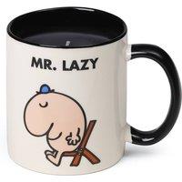 Mr. Men And Little Miss Character Mug Candle Mr Lazy Vanilla Scent 256g in White | Size: Medium