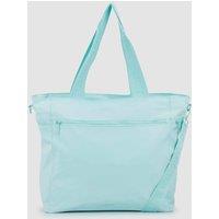 Nere Travel Unisex Bondi Nylon Large Tote Bag Aqua