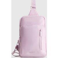 Nere Travel Unisex Bondi Nylon Sling Backpack Dusty Rose