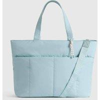 Nere Travel Unisex STORI QUILTED TOTE Seafoam in Mint