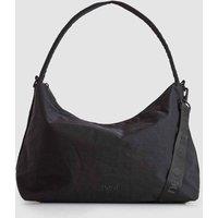 Nere Travel Unisex Bondi Nylon Hobo Crossbody Bag Black