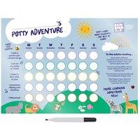 Bambino Mio Potty Training Progress Chart in Light Blue