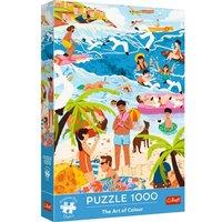 Trefl The Art Of Colour: In The Heat Of The Holiday Season 1000 Piece Puzzle