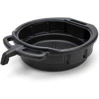NESTLUNE Oil Coolant Gearbox Fuel Drain Pan Tray 15 Litre Car in Black | Size: 1000mm x 400mm