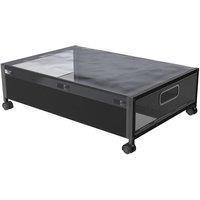 Kelvenix Underbed Storage Box on Wheels in Black