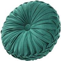 FLAVORA 35CM Green Round Cushion Soft Velvet Cushion | Size: 100 cm x 190 cm