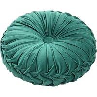 FLAVORA 45CM Green Round Cushion Soft Velvet Cushion | Size: 100 cm x 190 cm