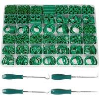 Ventryn 600-Piece O-Ring Set, Fuel Resistant Washer Gasket in Green