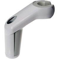 NESTLUNE 2mm Shower Holder Clamp Head Bracket Assembly in Grey