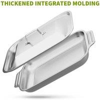 Kelvenix Stainless Steel Baking Tray in Silver | Size: 0.6m2