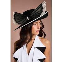 Coast Women's Lisa Tan Pleated Bow Detail Hat in Mono