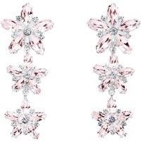 Polly Edwards Women's LANA EARRINGS. Gatsby Collection in Pink