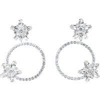 Polly Edwards Women's ELIZABETH EARRINGS Starlet Collection in Silver