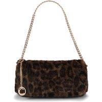 Carvela Women's 'Pavilion Clutch Bag' Fabric in Brown