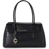 Carvela Women's 'Arenella Tote Bag' Croc Print in Black